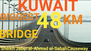 #ms4uvlog #kuwaitlongestbridge || KUWAIT BIGGEST BRIDGE ||Sheikh Jaber Al-Ahmad Al-Sabah Causeway