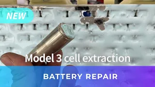 Model 3 Battery 2170 Cell extraction - BMS_A064 BMS_A079 BMS_A066