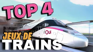 TOP 4 DES MEILLEURS JEUX DE TRAINS SIMULATION / REALISTE !