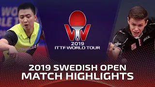 Tomas Polansky vs Jeoung Youngsik | 2019 ITTF Swedish Open Highlights (Pre)