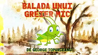 🎶 Balada unui greier mic de George Toparceanu 🎶  Recitare poezie | Poezii pentru copii | HiKiddo