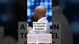 BISHOP DAVID OYEDEPO GIVES A WORD OF CAUTION TO GOSPEL SINGERS