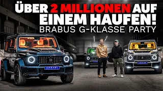 Über 2 MILLIONEN auf einem Haufen! | Brabus G-Klasse Party | Making OF