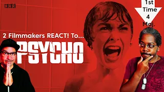 Psycho (1960) 2 Filmmakers react! 1st Time Watching for MAJOR! HITCH-FEST IS LIVE!