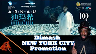 Dimash Reaction -  Dimash Official Promotion Video For New York City Concert!!!