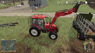 Farming Simulator 19: автозагрузка это ЧИТЕРСТВО!, игровые захваты брёвен это БОЛЬ!