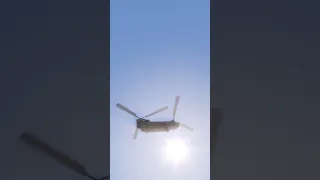 FIM-92 Stinger In Action - Attack On CH-47 Chinook. Simulation.  #shorts #missile