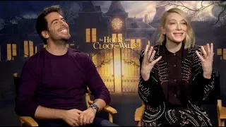 THE HOUSE WITH A CLOCK IN ITS WALLS interviews - Blanchett, Roth, Black, MacLachlan