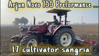 Mahindra Arjun Novo 755 4wd /preforfance on 17 cultivator / sangria / novo 755 ....