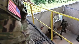 ROOM CLEARING with 3rd Special Forces Group (Airborne) and Ivorians