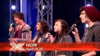 Noir - The X Factor 2010  Audition 1 (Glasgow)