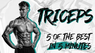TRICEPS EXERCISES RANKED FOR MEN IN GYM | BARBELLS, DUMBBELLS, BODYWEIGHT | ROB RICHED