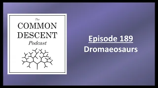 Episode 189 - Dromaeosaurs