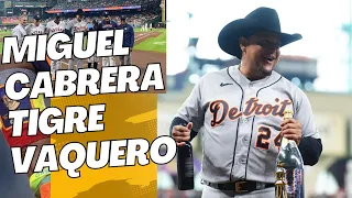 Homenaje a Miguel Cabrera en Houston Astros rinden homenaje a futuro Salón de la Fama de Cooperstown