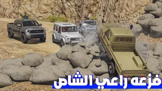 يكتفي الجميع بالنظر اليه وهوه يخطف لاكن يتفاجئون بفزعة راعي الشاص 4# |قراند 5 فلم GTA 5 V