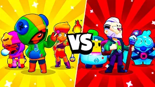 LEGENDAIRE 🆚 MYTHIQUE quels sont les MEILLEURS BRAWLERS du MOMENT ? Brawl Stars Olympics ( 3vs3)