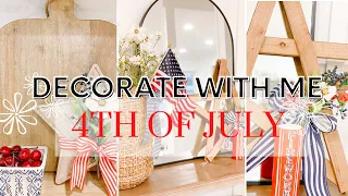 DECORATE WITH ME FOR SUMMER| 4TH OF JULY HOME DECOR EDITION | 2022