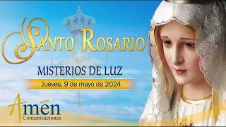 Santo Rosario en Audio l Misterios de Luz l Amen Comunicaciones