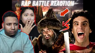 Alexander the Great vs Ivan the Terrible - Epic Rap Battles of History | Couple Reacts