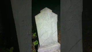 first attempt at "ghost hunting" at reed cemetery in NC