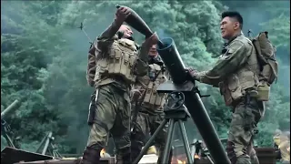 (Anti-Japanese film) Special forces grabbed the Japanese mortar and opened fire on the Japanese army