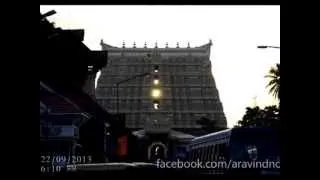 Sree Padmanabha Swamy Temple during equinox