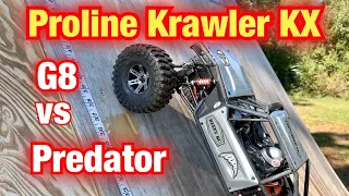 Proline Crawler TA Tire test with Capra