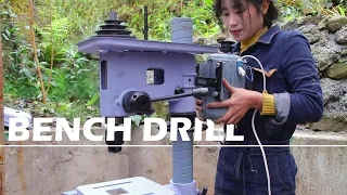 💡 Restoration of Thorough Rusty Bench Drill Full Video - Linguoer (Full Video)