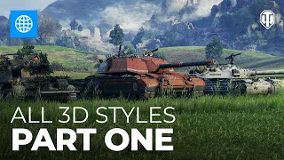 All 3D Styles in World of Tanks: Part 1
