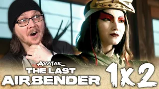 AVATAR THE LAST AIRBENDER 1x2 REACTION & REVIEW | Warriors | Live Action | Netflix