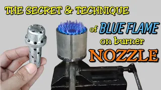 TECHNIQUES OF BLUE FLAME ON WASTE OIL BURNER