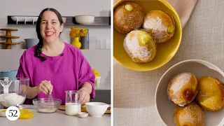 Light & Airy Strawberry Jam Donuts (Donas Rellenas de Mermelada de Fresa) | In The Kitchen With