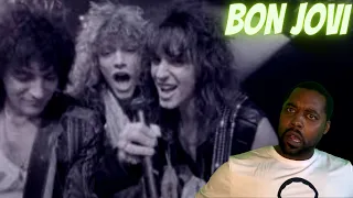 FIRST TIME HEARING Bon Jovi - Livin' On A Prayer (Official Music Video) REACTION