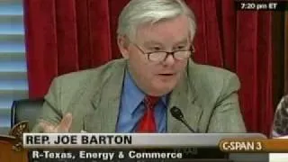 Rep. Barton and Rep. Inslee discuss the temperature impact of the Waxman-Markey bill