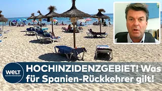 HOCHINZIDENZGEBIET: Spanien und Niederlande! Was jetzt für Reiserückkehrer gilt; was erstattet wird!