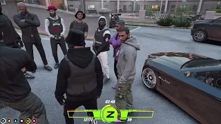 Tommy T & The Mandem Have A Group Talk About Adam Getting Shot.. Get's Heated.. | GTA RP NoPixel 3.0