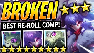 THE BEST RE-ROLL COMP to ABUSE in TFT Ranked! - Set 11 Best Comps | Teamfight Tactics 14.10 Guide