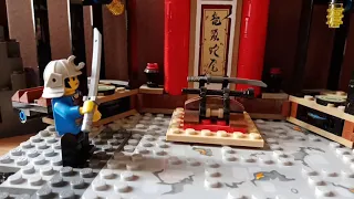 Lego samurai duel