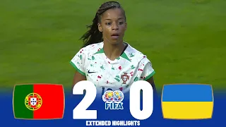 Portugal vs Ukraine | Highlights | Women's International Friendly 07-07-2023