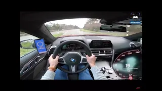 BMW M850 VS Mercedes S63 Rase