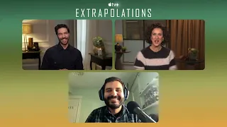 Indira Varma and Tahar Rahim on their Roles in the New Apple TV+ Series, 'Extrapolations'