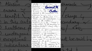 General Matter Outlines | for 80 wpm dictation and 100 wpm shorthand dictation