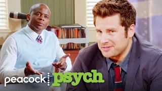 Shawn embarrassing himself on live TV | Psych