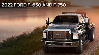 NEW 2022 FORD F650 & F750 TRUCK REVIEW BEHIND THE WHEEL