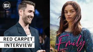 Emily Premiere - Oliver Jackson-Cohen on bonding with the cast & reuniting with Emma & Frances