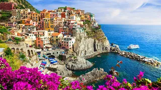 Manarola, Cinque Terre, Italy 4K - Most Incredible Italian Destinations - Walking Tour, Travel Vlog