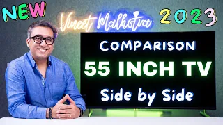 Best TV 55 Inch 2023 | Side by Side Comparison | Best TV 2023