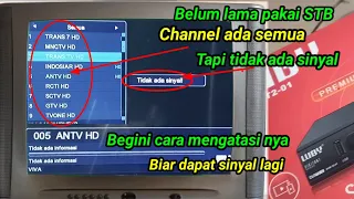 Cara Mencari Dan Mengatasi Tidak ada Sinyal Di SET TOP BOX Tv digital/ Tidak Ada Gambar