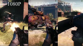 Destiny 2 - 1080P vs 1440P vs 4K - 1070TI/8GB/4690 - Highest