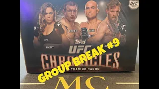 Mayce UFC Group Break #9